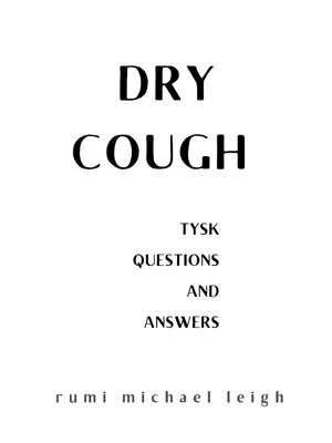 cover image of Dry cough